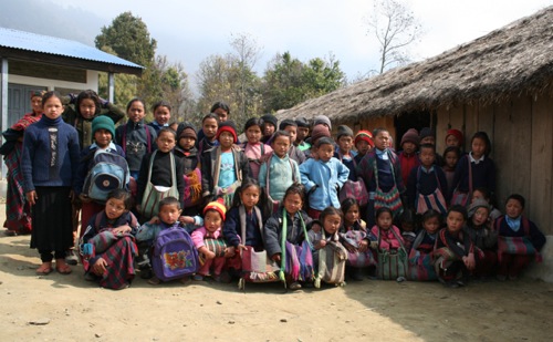ネパールの子供たち