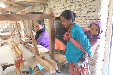 サリジャ村織物プロジェクト