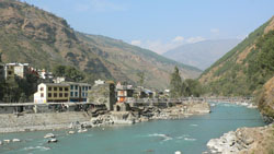 ネパール・ヒマラヤ、カリガンダキ川